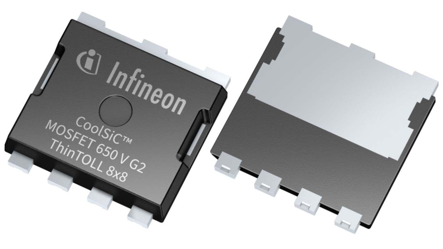 Infineon IMT SiC N-Channel MOSFET, 77 A, 650 V, 4-Pin PG-LHSOF-4 IMTA65R020M2HXTMA1