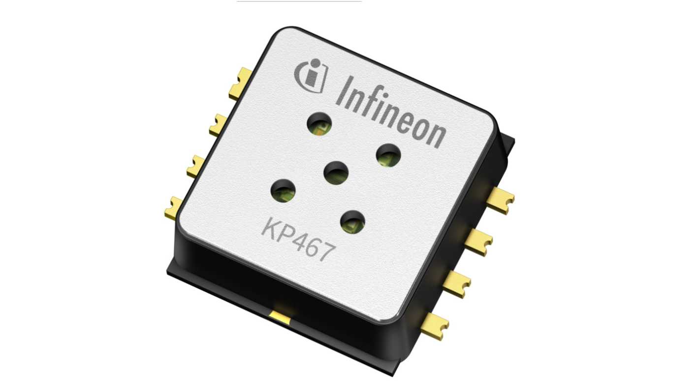 Infineon 压力传感器 数字声音传感器芯片, 3 → 5.25V操作电压, PG-DFN-8-1封装, 8针