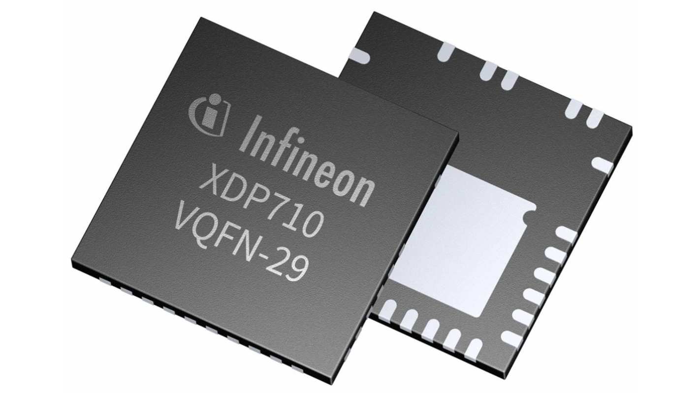 Infineon 電圧コントローラ, ホットスワップコントローラ, 29-Pin VQFN-29