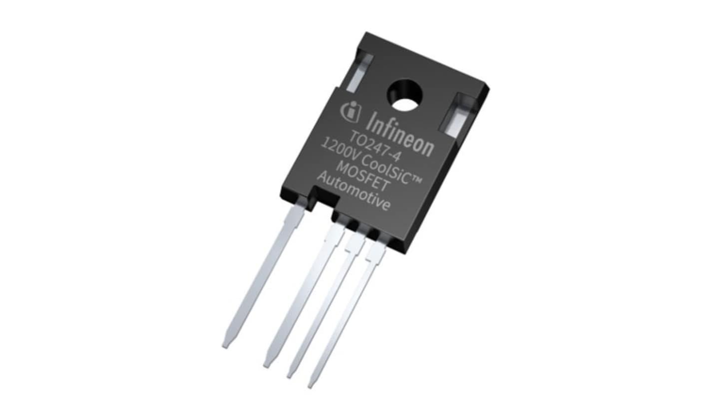 Infineon AIM SiC N-Channel MOSFET, 22 A, 1200 V, 4-Pin PG-TO247-4 AIMZH120R120M1TXKSA1