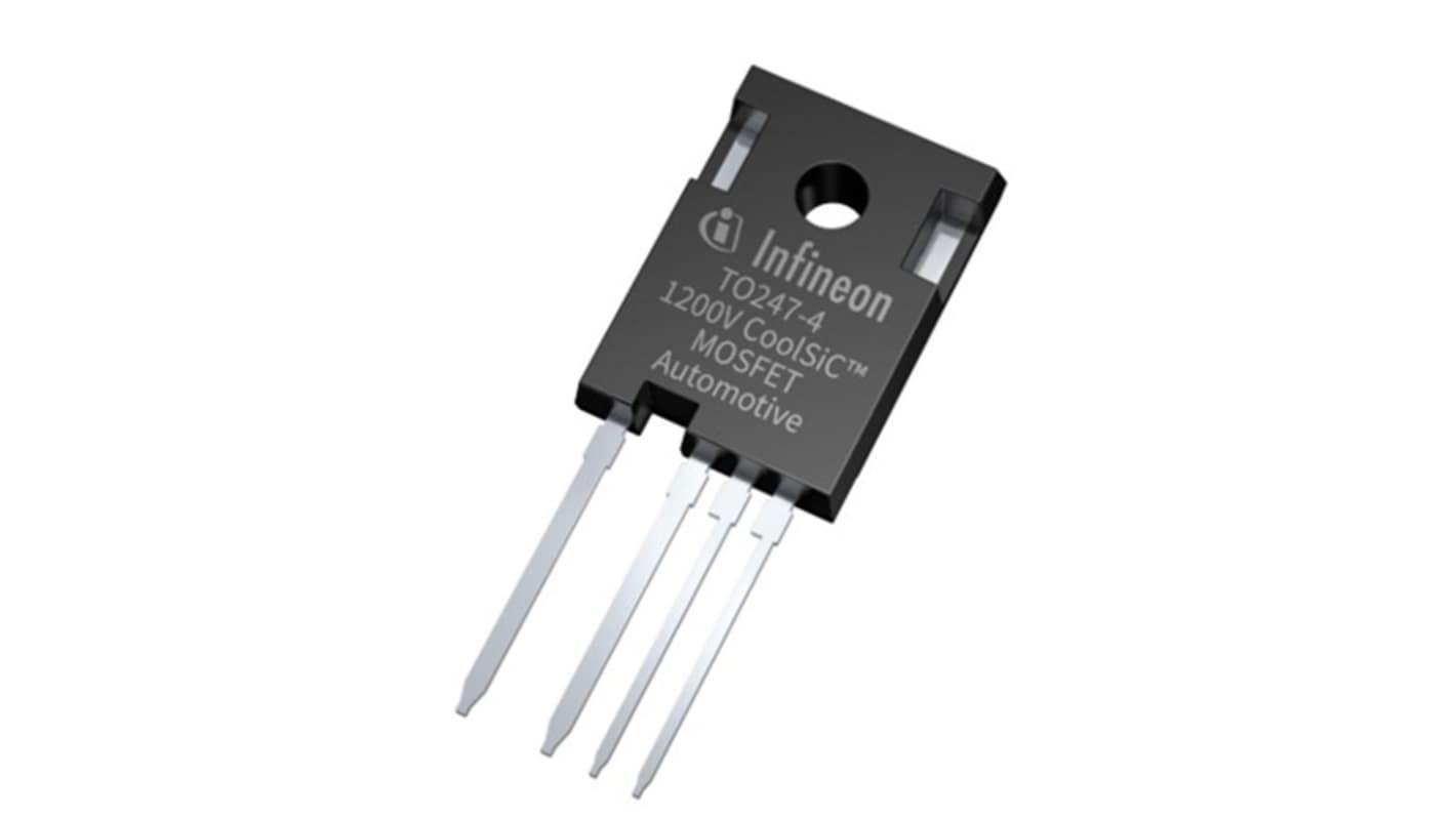 Infineon AIM SiC N-Channel MOSFET, 17 A, 1200 V, 4-Pin PG-TO247-4 AIMZH120R160M1TXKSA1