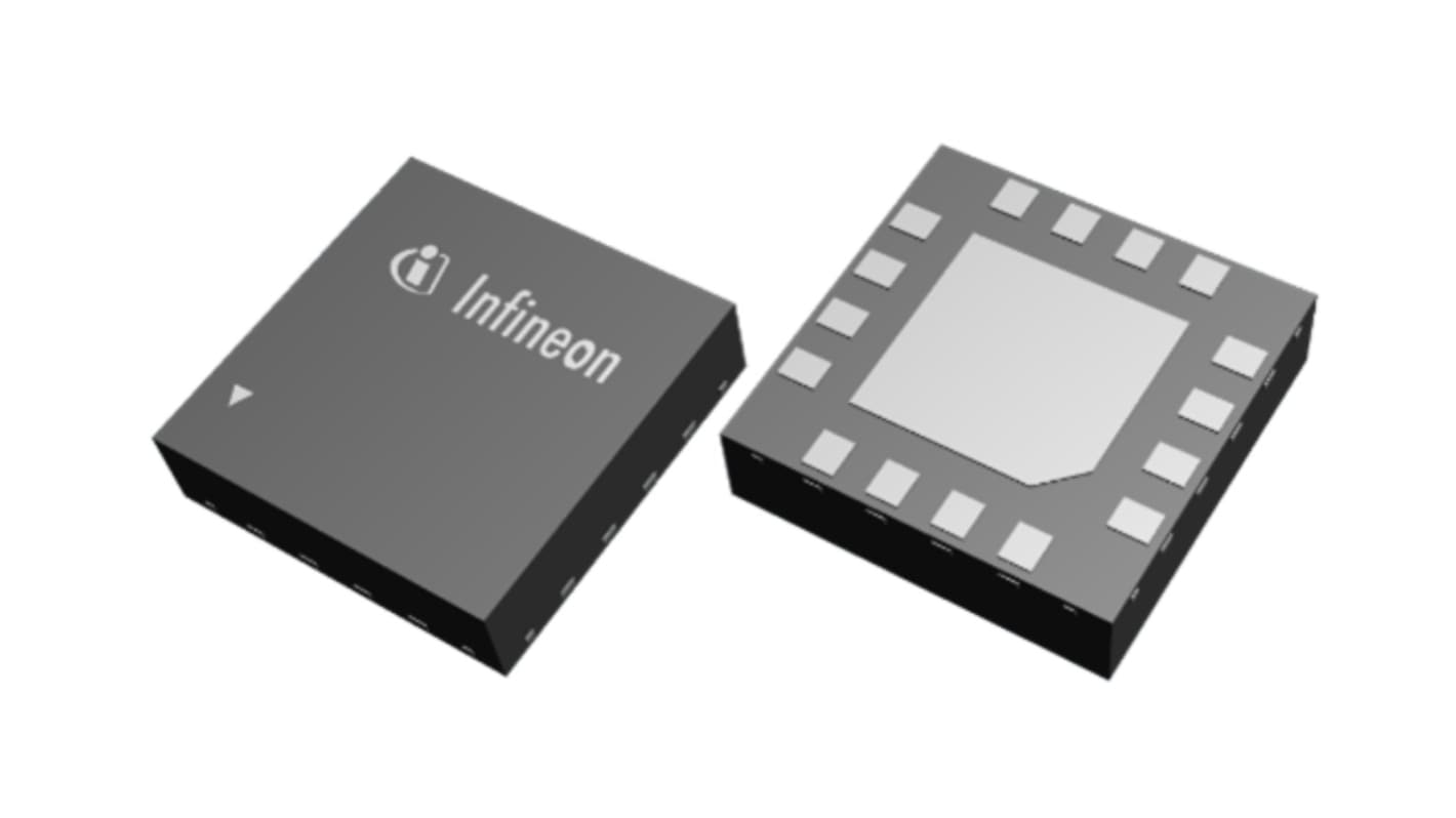 BGAP2D20AE6327XTSA1 Infineon, RF Amplifier, 35.1 dB 2.7 GHz, 16-Pin PG-TSNP-16-12