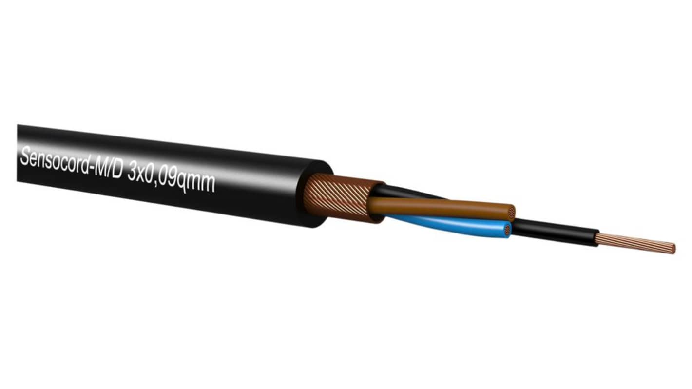Kabeltronik 8芯 0.09 mm2 多芯工业电缆, 28AWG, 248800系列