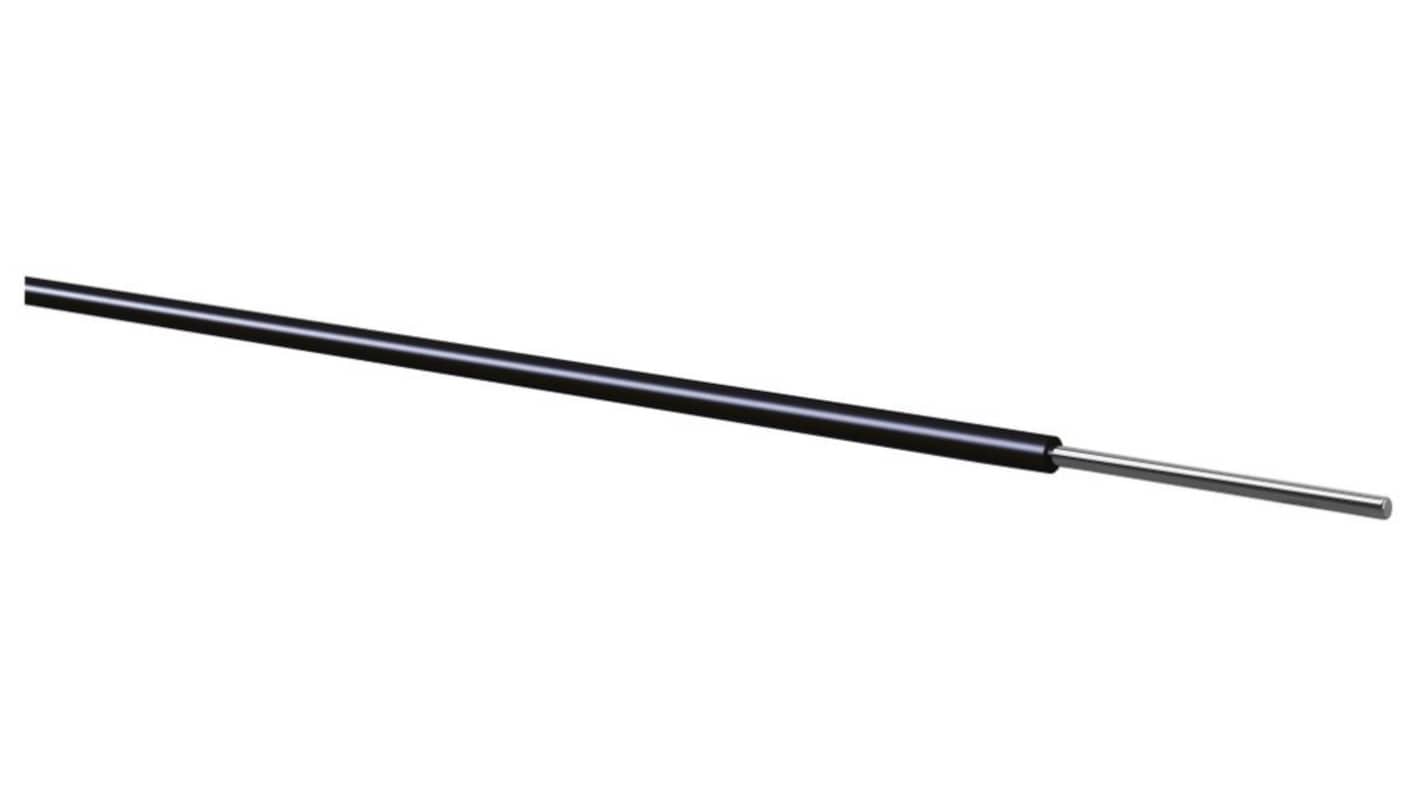 Kabeltronik 黑色设备电线, 2.01 mm², 100m长, 14AWG, PVC绝缘, YV系列