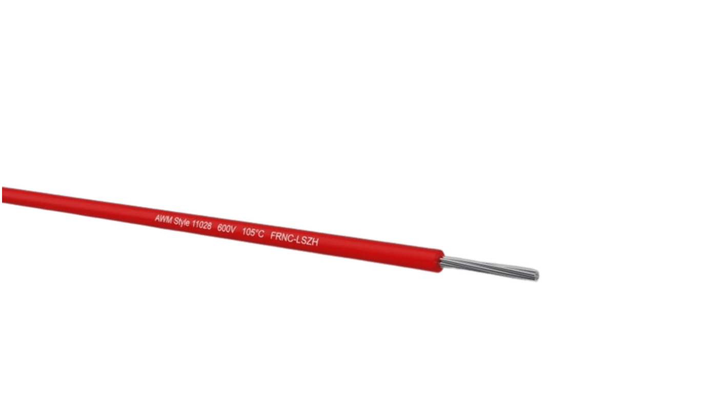 Kabeltronik 9024 Series Black Equipment Wire, 24 AWG, 7 X 0.20 mm, 100m, FRNC Insulation, 090240709
