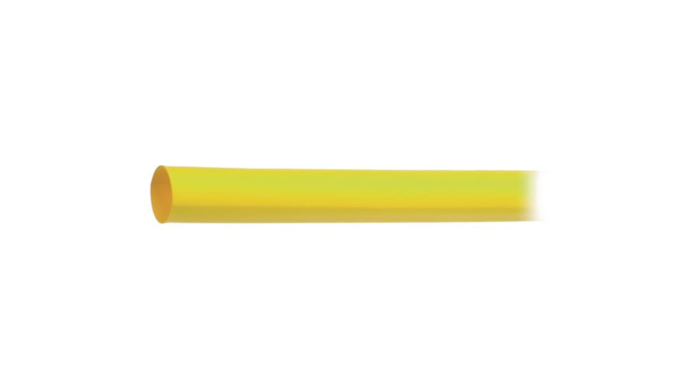 nVent RAYCHEM Adhesive Lined Heat Shrink Tube, Yellow 18mm Sleeve Dia. x 1.2m Length 3:1 Ratio, RNF-3000 Series