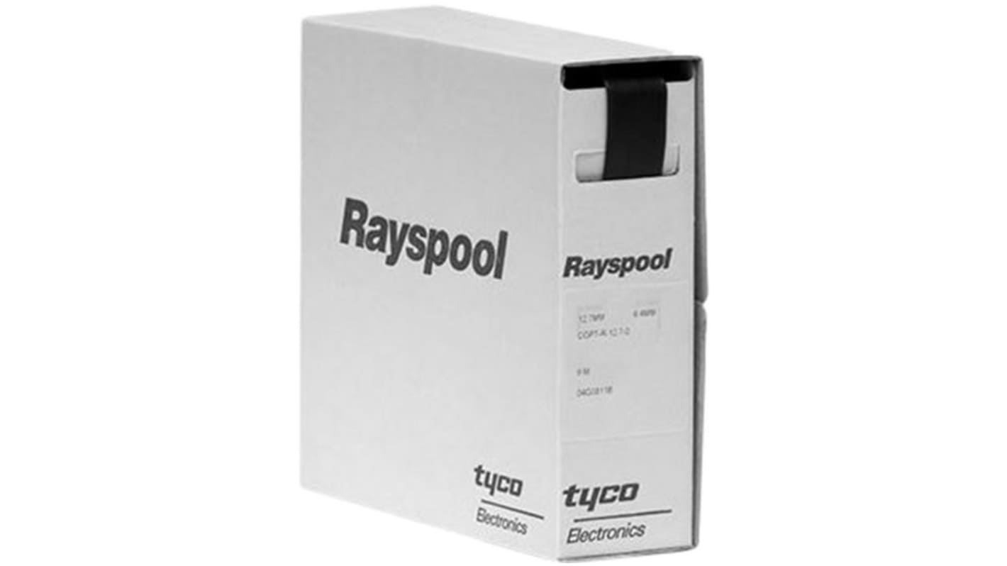 nVent RAYCHEM Adhesive Lined Heat Shrink Tube, Black 3mm Sleeve Dia. x 1.2m Length 3:1 Ratio, RNF-3000 Series