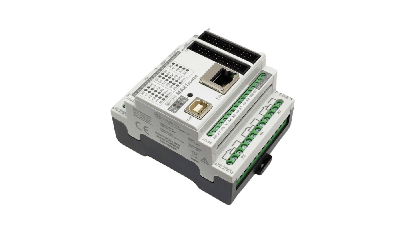 Controllino コントロリーノMAXIパワー コントローラ 12又は24 V dc 12 入力