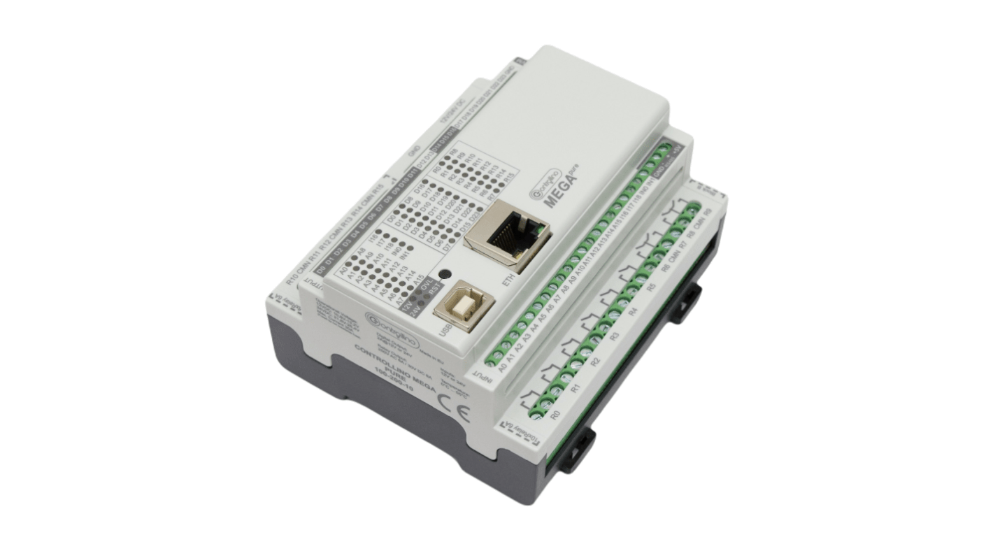 Controllino コントロリーノMEGAピュア コントローラ 12又は24 V dc 21 入力
