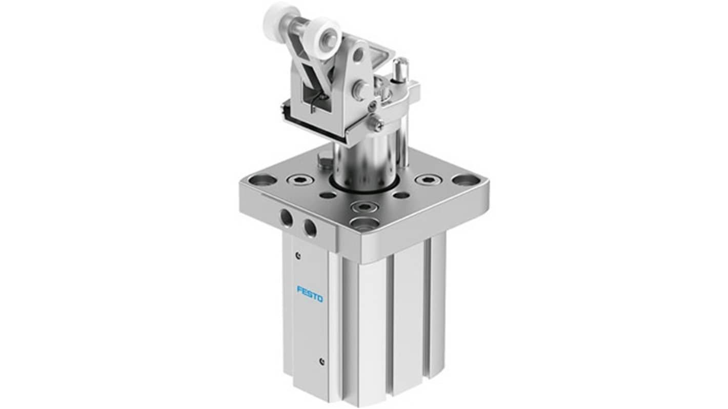 Festo Pneumatic Compact Cylinder - DFST-50-30-D-Y4-A-G2, 50mm Bore, 30mm Stroke, DFST Series, Double Acting