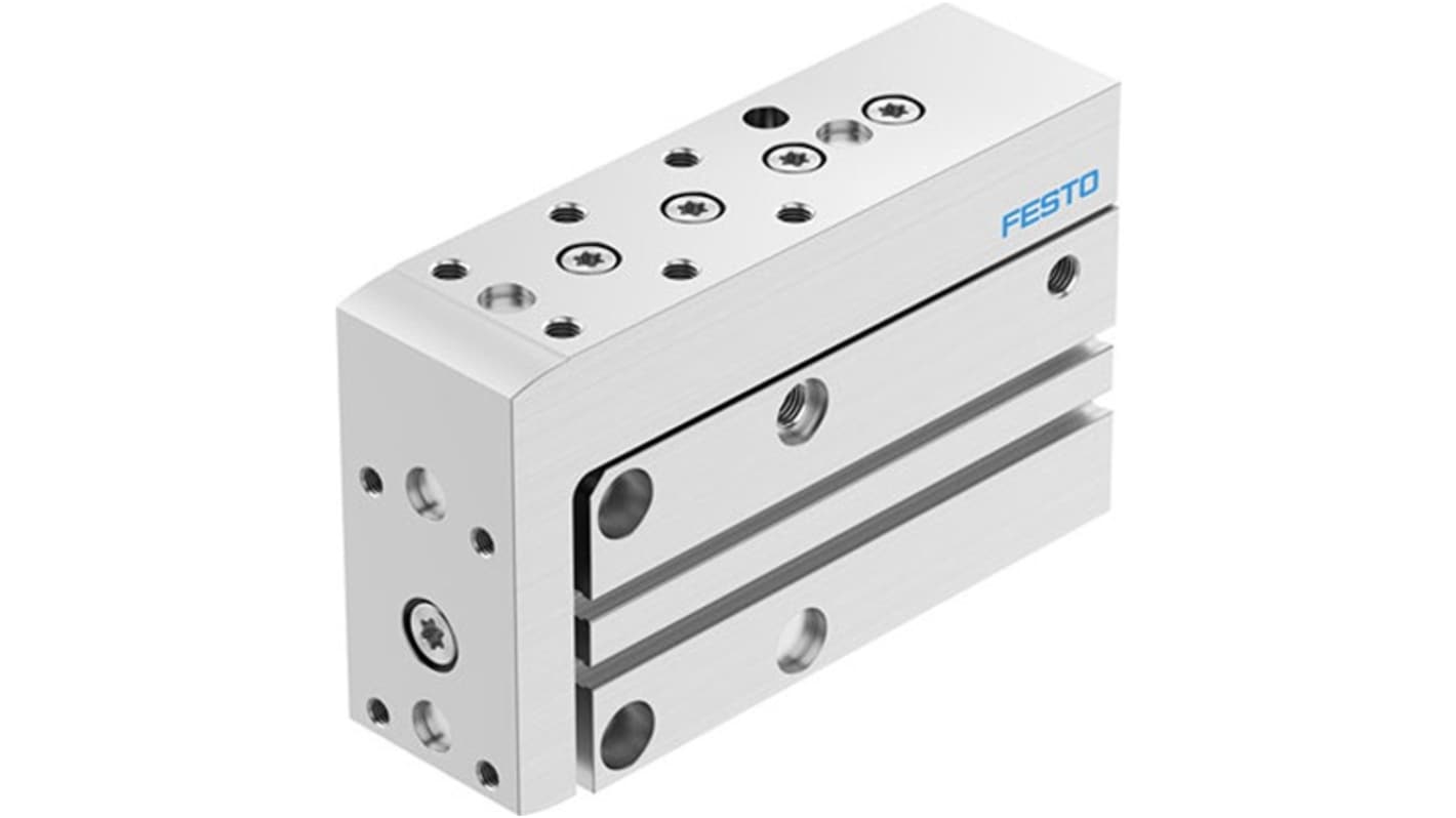Festo Pneumatic Guided Cylinder - DGSS-20-40-E1A, 20mm Bore, 40mm Stroke, DGSS Series, Double Acting