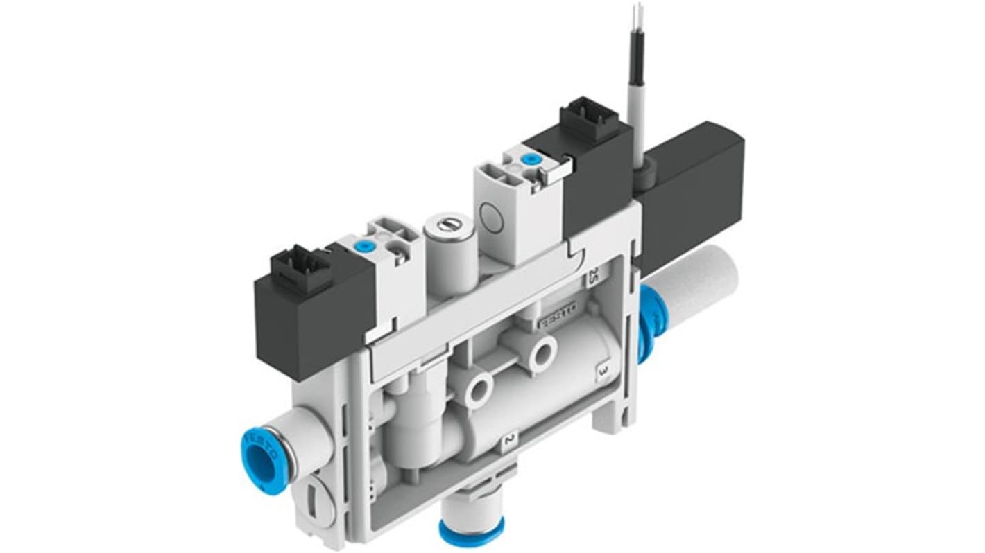 Festo Vacuum Generator, 0.95mm nozzle , 4.1bar 21L/min, OVEL series