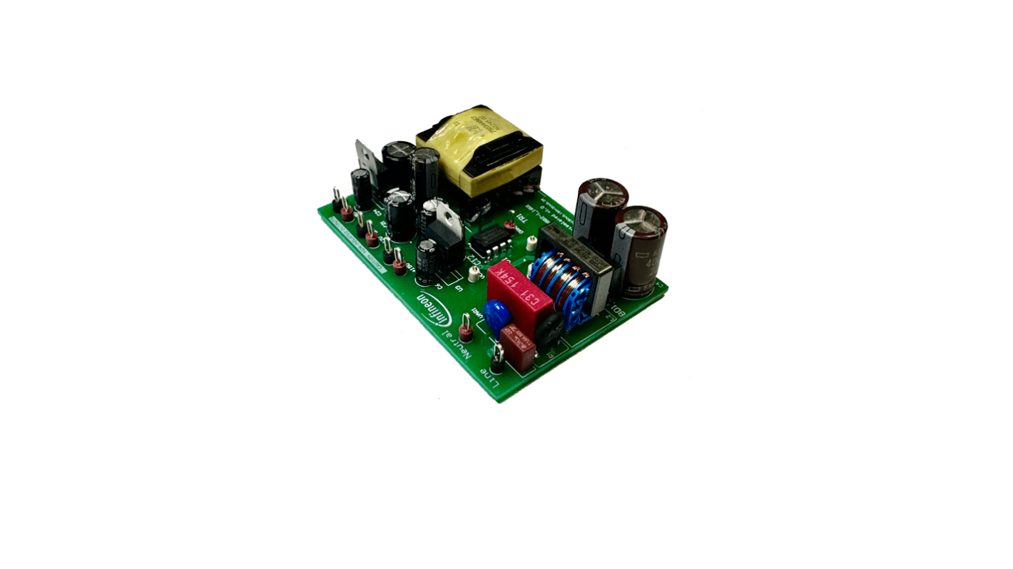 Infineon 評価ボード, 評価ボード, フライバックコントローラ, ICE5BR3995BZ-1 用, REF5BR3995BZ116W1TOBO1