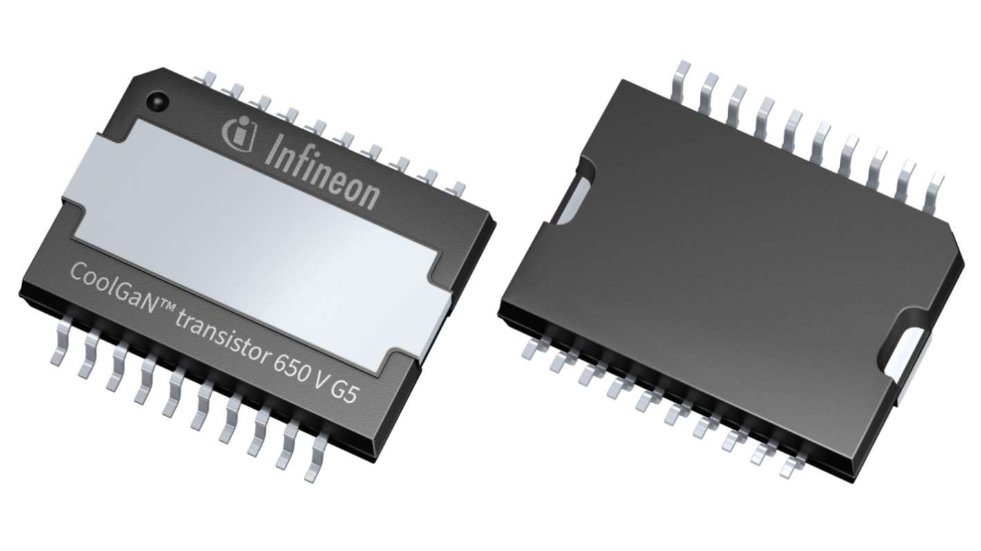 Infineon IGOT65 GaN N-Channel MOSFET Transistor, 34 A, 650 V, 20-Pin PG-DSO-20 IGOT65R045D2AUMA1