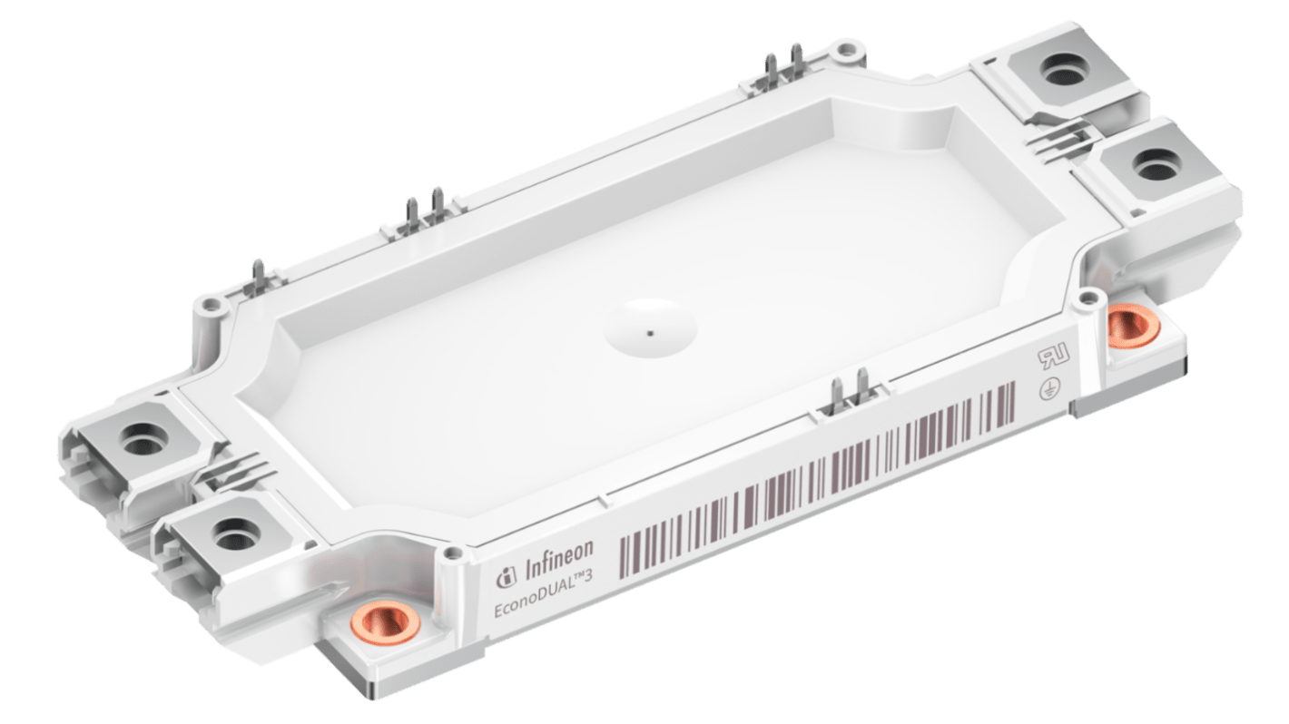 Infineon FF900R12ME7BPSA1, P-Channel Dual IGBT, 900 A 1200 V AG-ECONOD, Through Hole