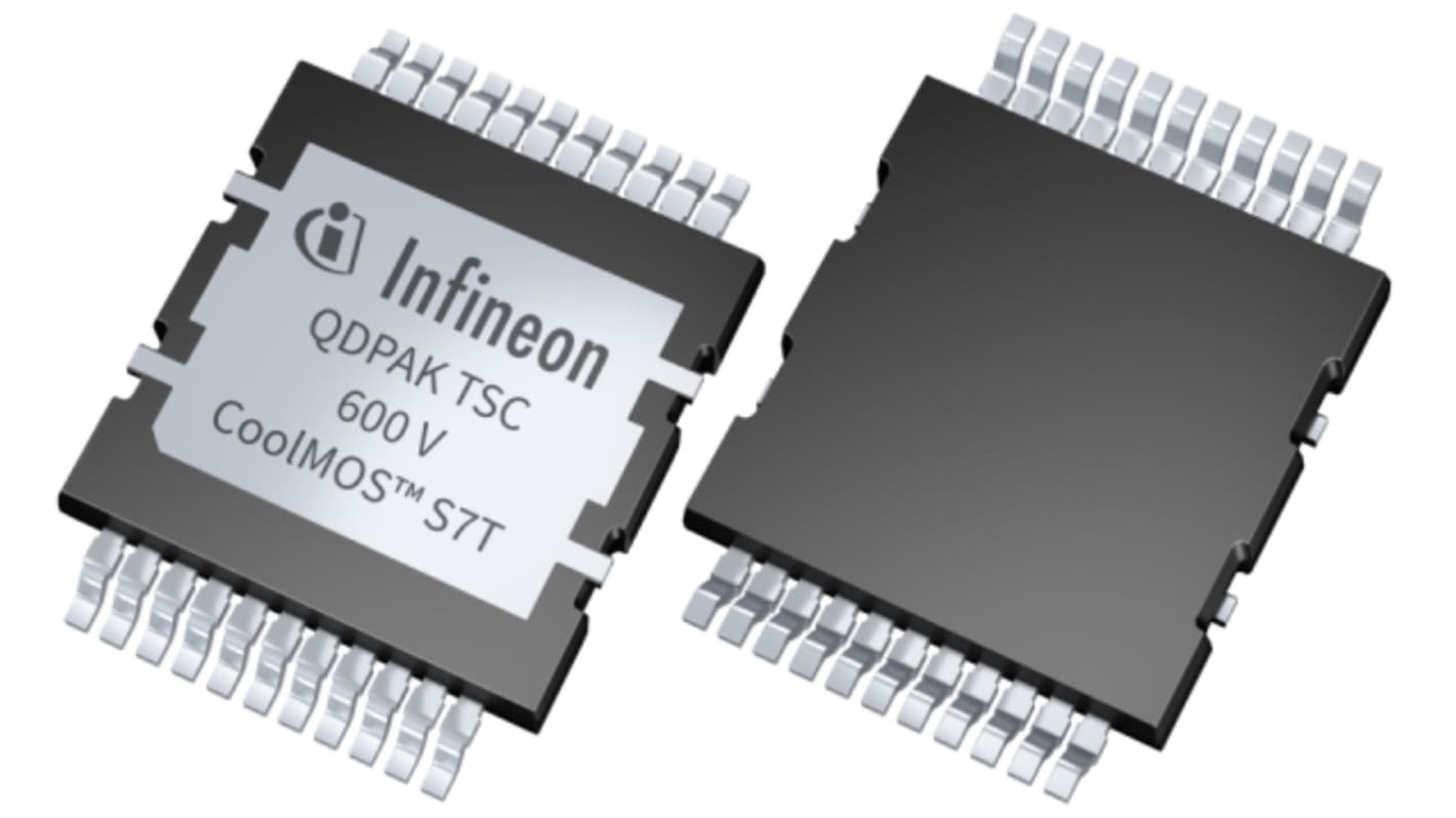 Infineon IPDQ60 N-Channel MOSFET, 174 A, 600 V, 22-Pin PG-HDSOP-22 IPDQ60T010S7XTMA1