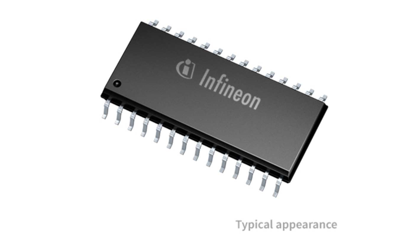 Infineon 6EDL04I065NTXUMA1 High Side Gate Driver 6, 165 mA, 13 → 17.5V 28-Pin, PG-DSO-28