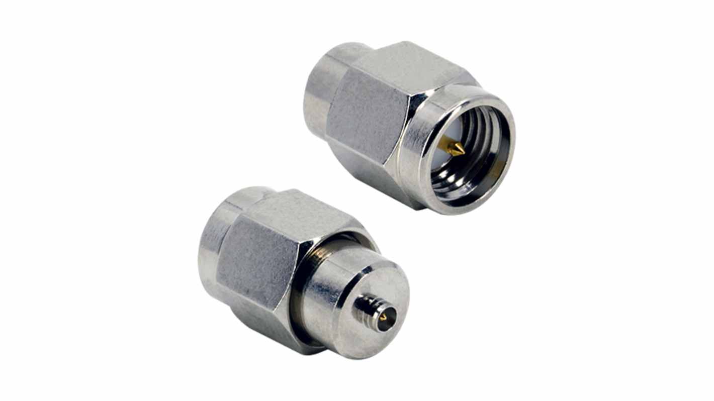 Siretta Straight Coaxial Adapter SMA Plug to IPEX MHF1 Plug