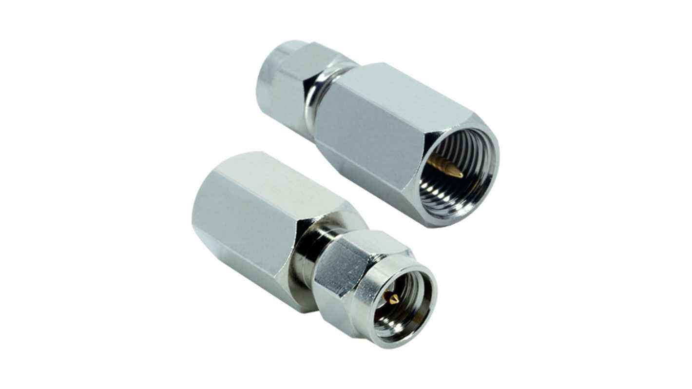 Siretta Straight Coaxial Adapter FME Plug to SMA Plug