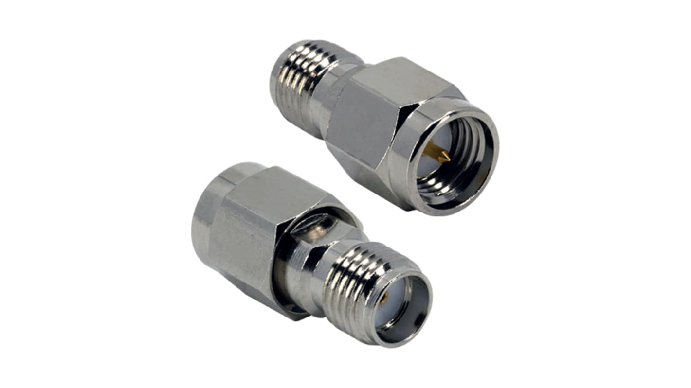 Siretta Straight Coaxial Adapter SMA Socket to SMA Plug