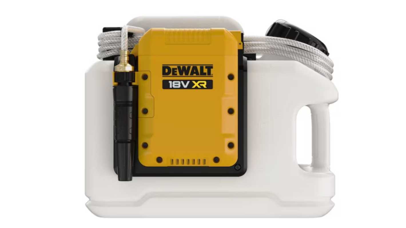DeWALT 化工储罐, 容量15L, 手动/电动驱动