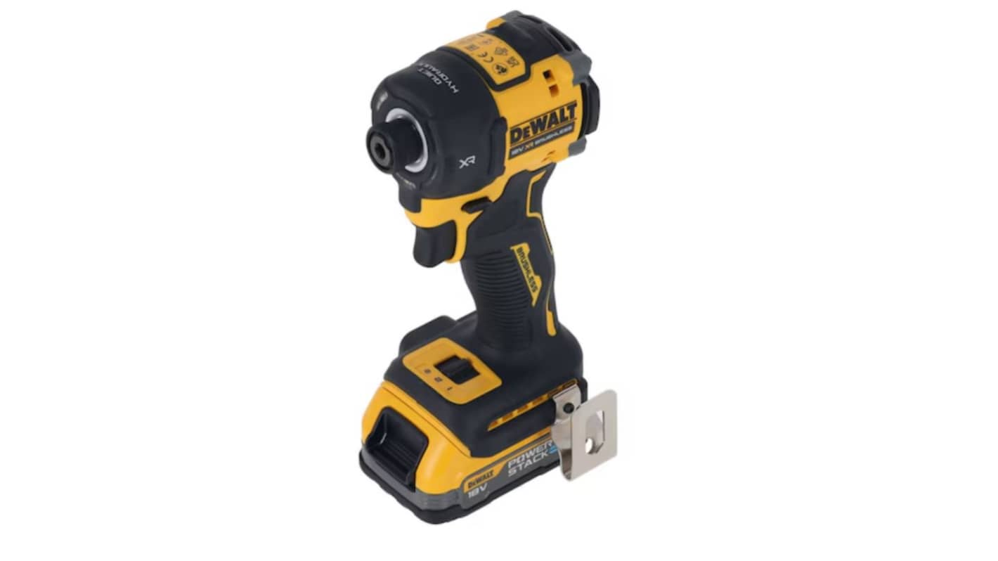 DeWALT DCF870E2T-QW - Cordless 18V Impact Driver x 1.7Ah Batteries Cordless