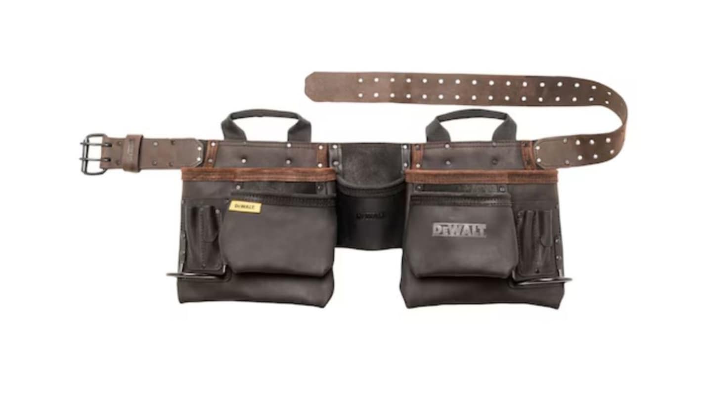 DeWALT Leather, 11 Pocket Multipurpose Utility Belt