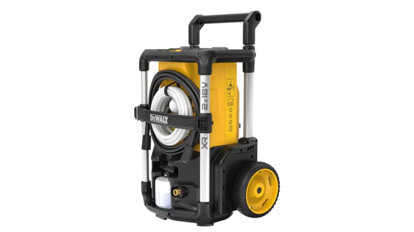 DeWALT DCMPW1600N-XJ Pressure Washer, 2 x 18V 110bar 276L/h