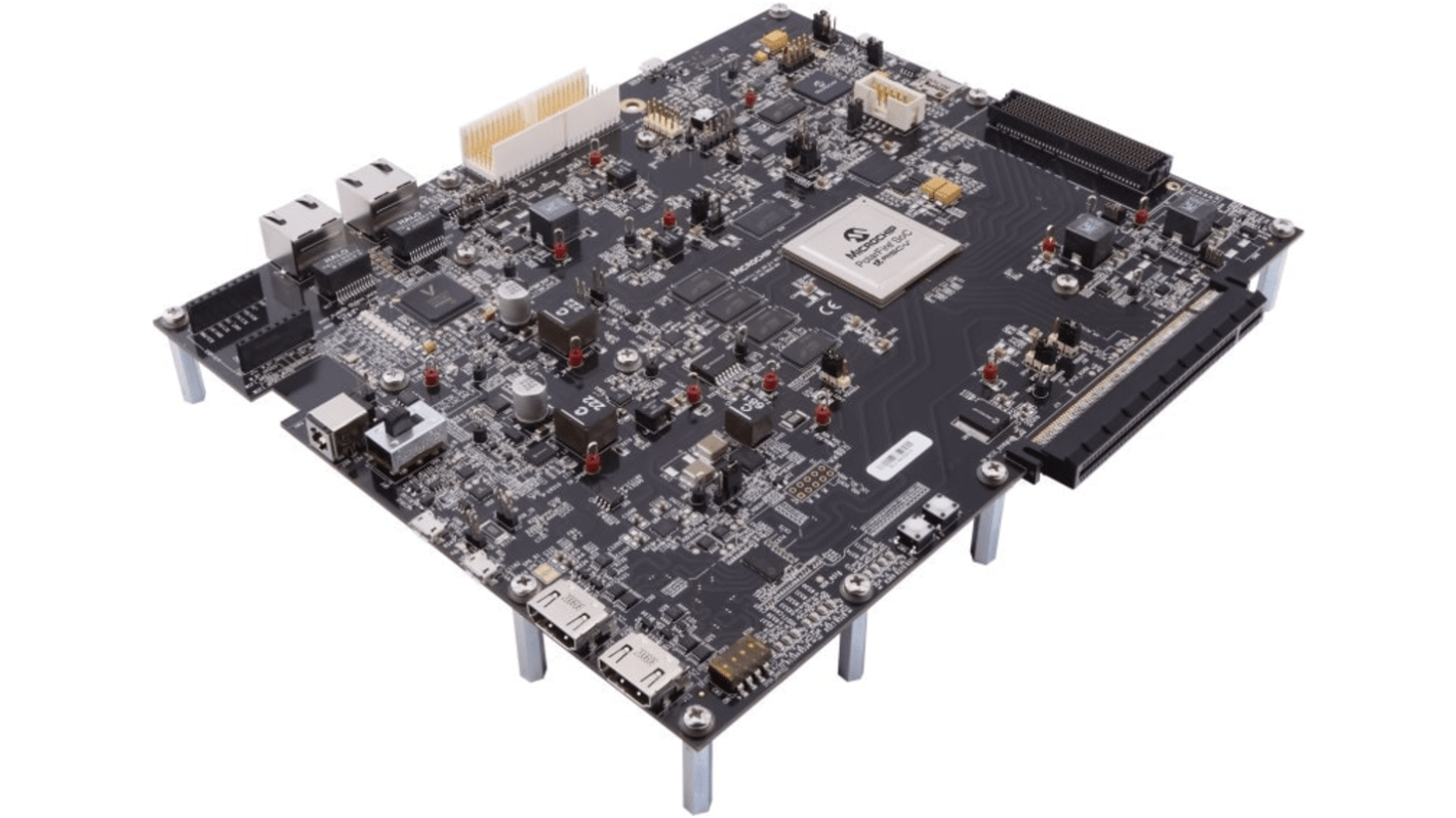 Microchip FPGA 开发工具, 视频, 配件套件, 使用于MPFS250TS-1FCG1152I, FPGA, PolarFire SoC Video Kit