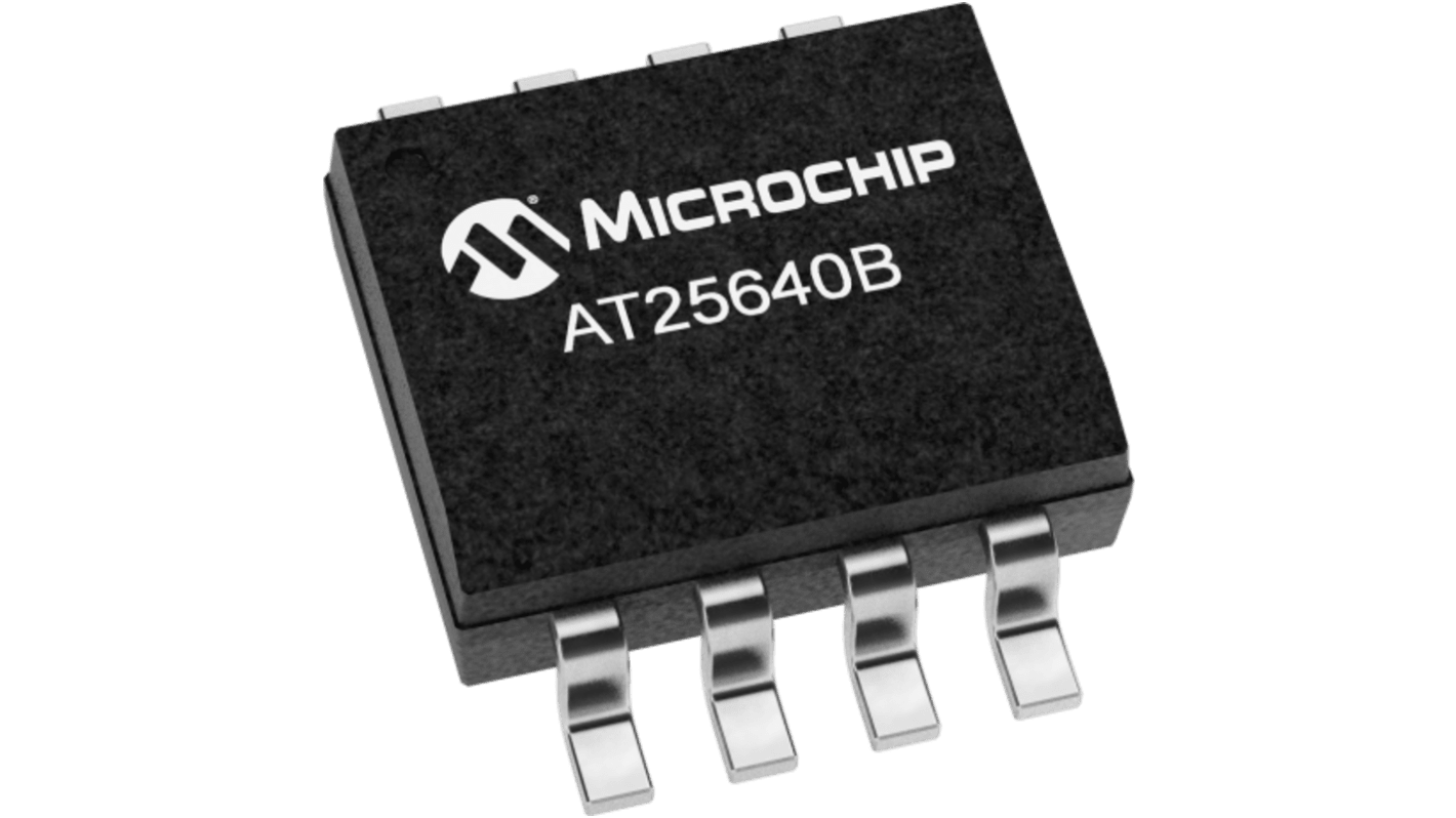 Czip EEPROM Montaż powierzchniowy 64kbit 8-pinowy SOIC
