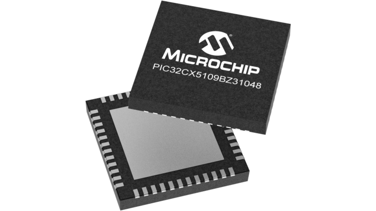 Microchip PIC32CX5109BZ31048-V/ZWX, Bluetooth, ZigBee Zigbee System On Chip SOC for IEEE 802.15.4, ZigBee, 48-Pin QFN