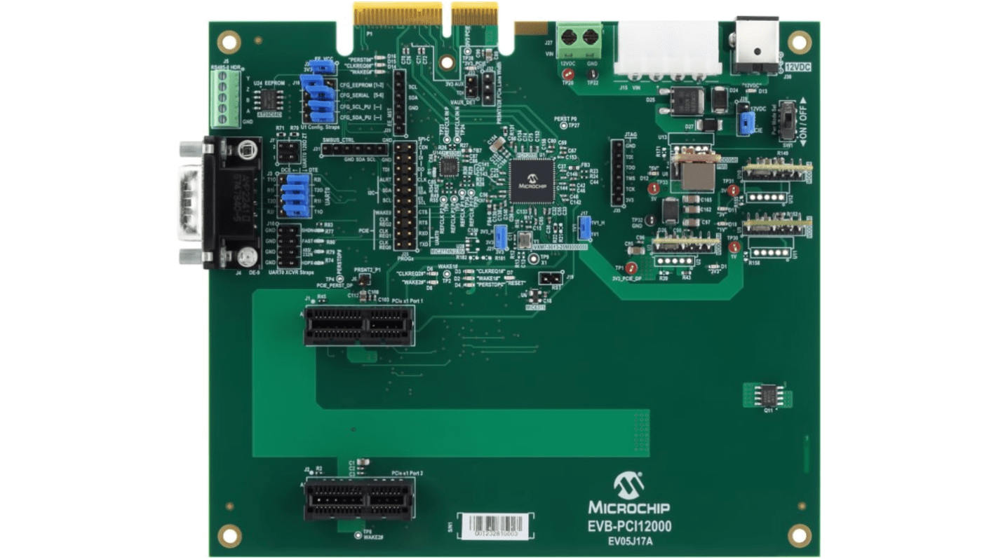 Placa de evaluación Kit de evaluación Placa de evaluación Microchip EV05J17A