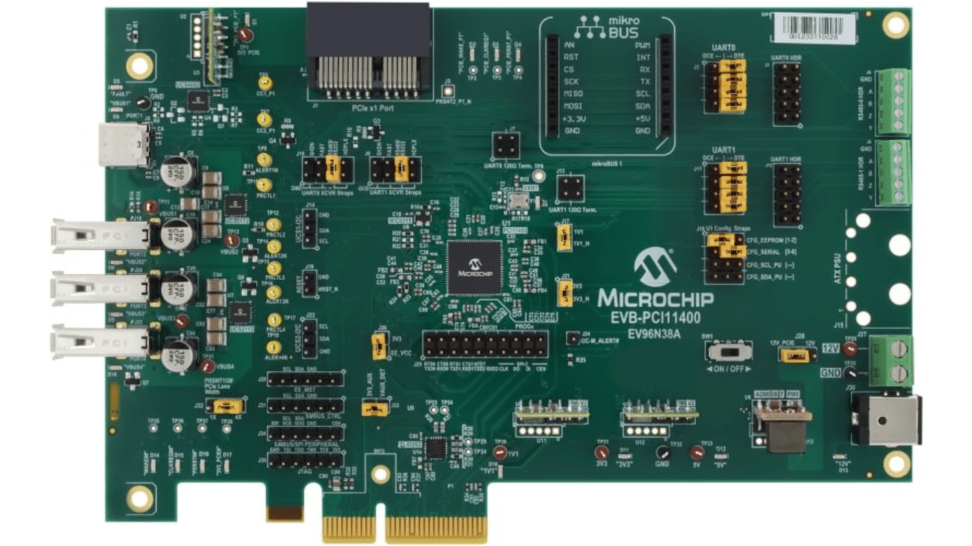 Placa de evaluación Kit de evaluación Placa de evaluación Microchip EV96N38A