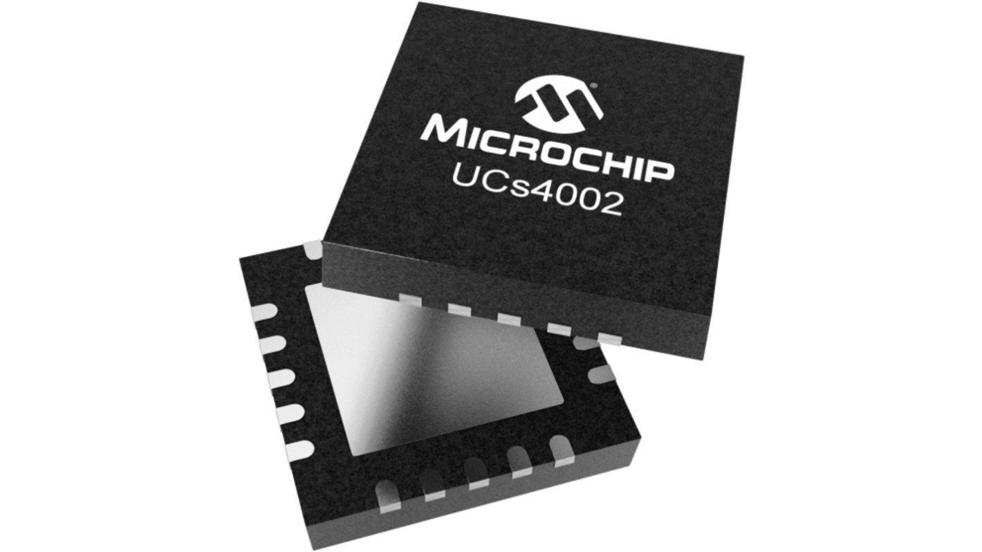 Microchip USB 集线器芯片 USB 接口 IC, 支持USB C, 20针, VQFN