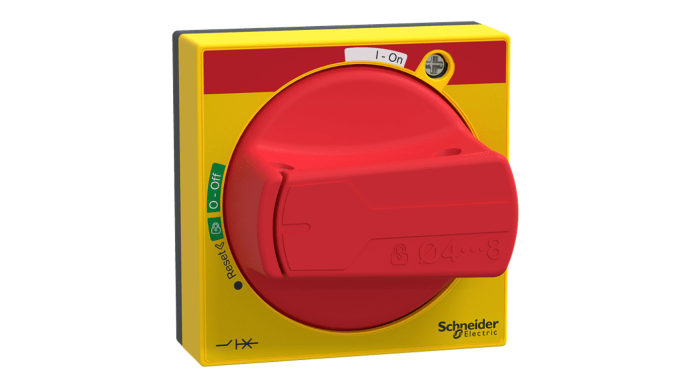 Schneider Electric Red Rotary Handle, GVAPR Series