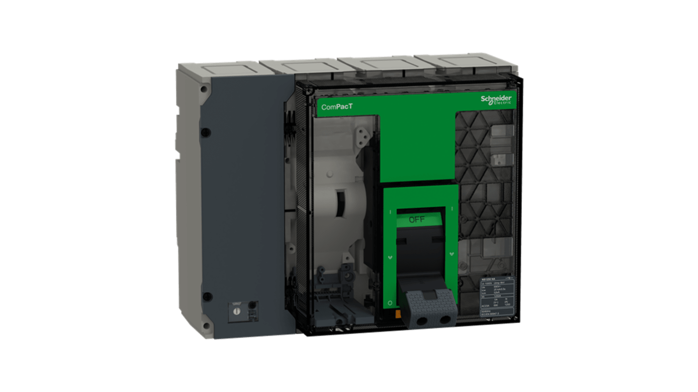 Schneider Electric 熔断器式隔离开关, 4极, 最大1250A