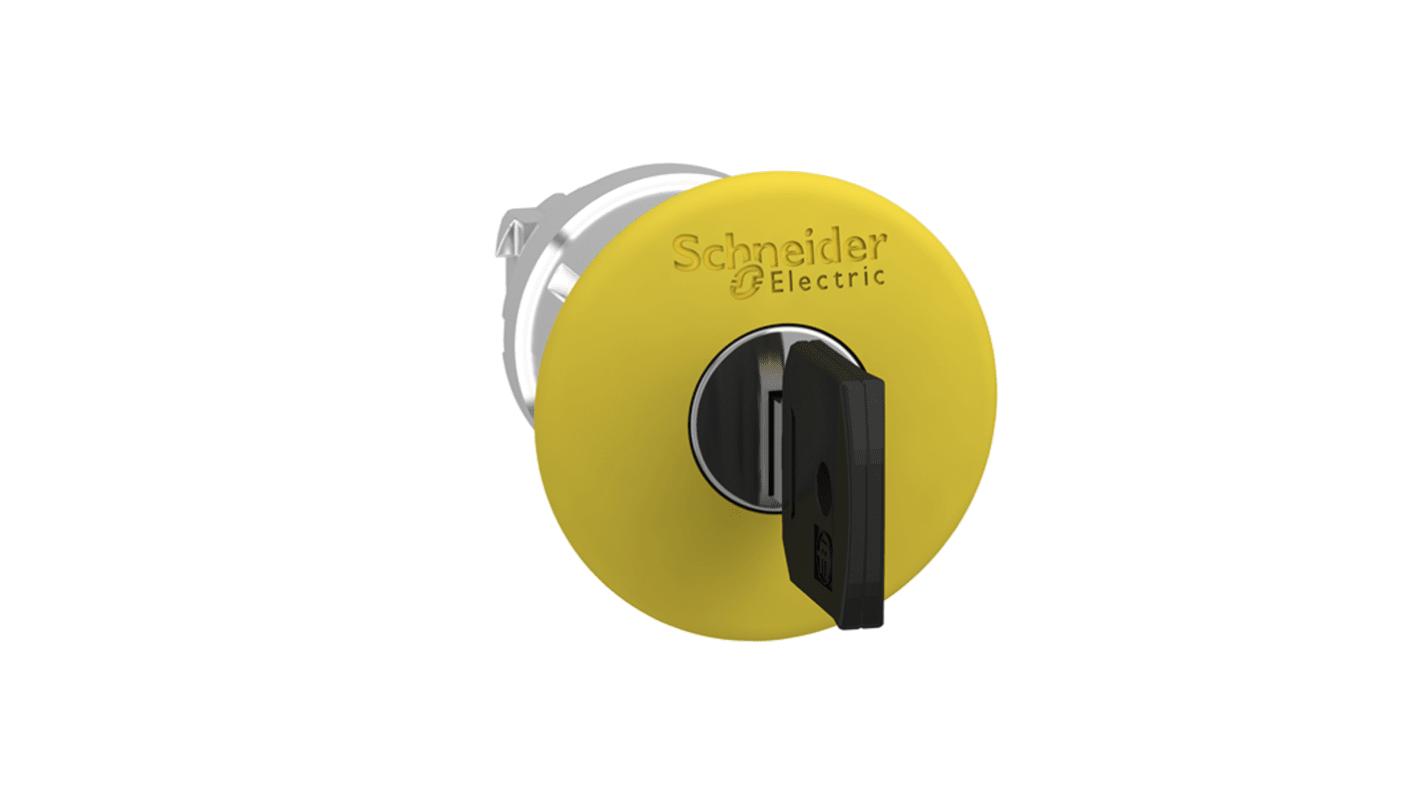 Schneider Electric ZB4BS Series, Latching, Emergency Stop Push Button Head 40mm Diameter