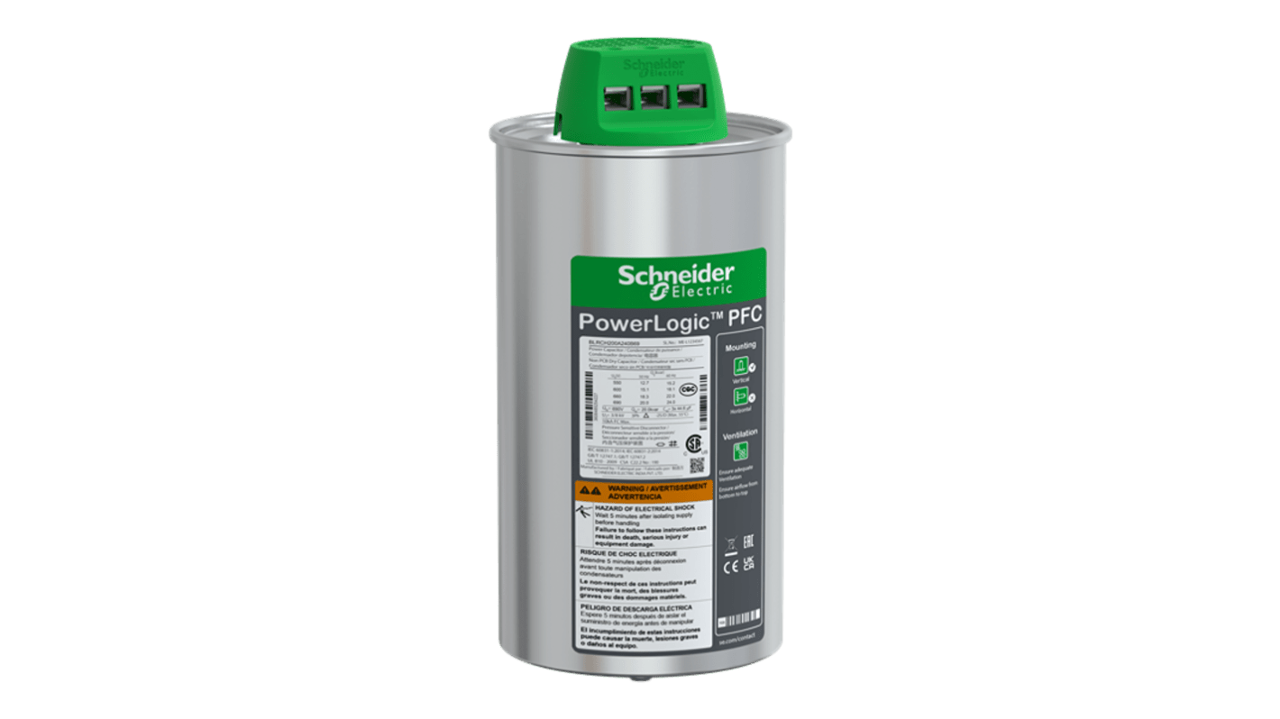 Schneider Electric Power Factor Corection Capacitors PFC 20kvar 24kvar