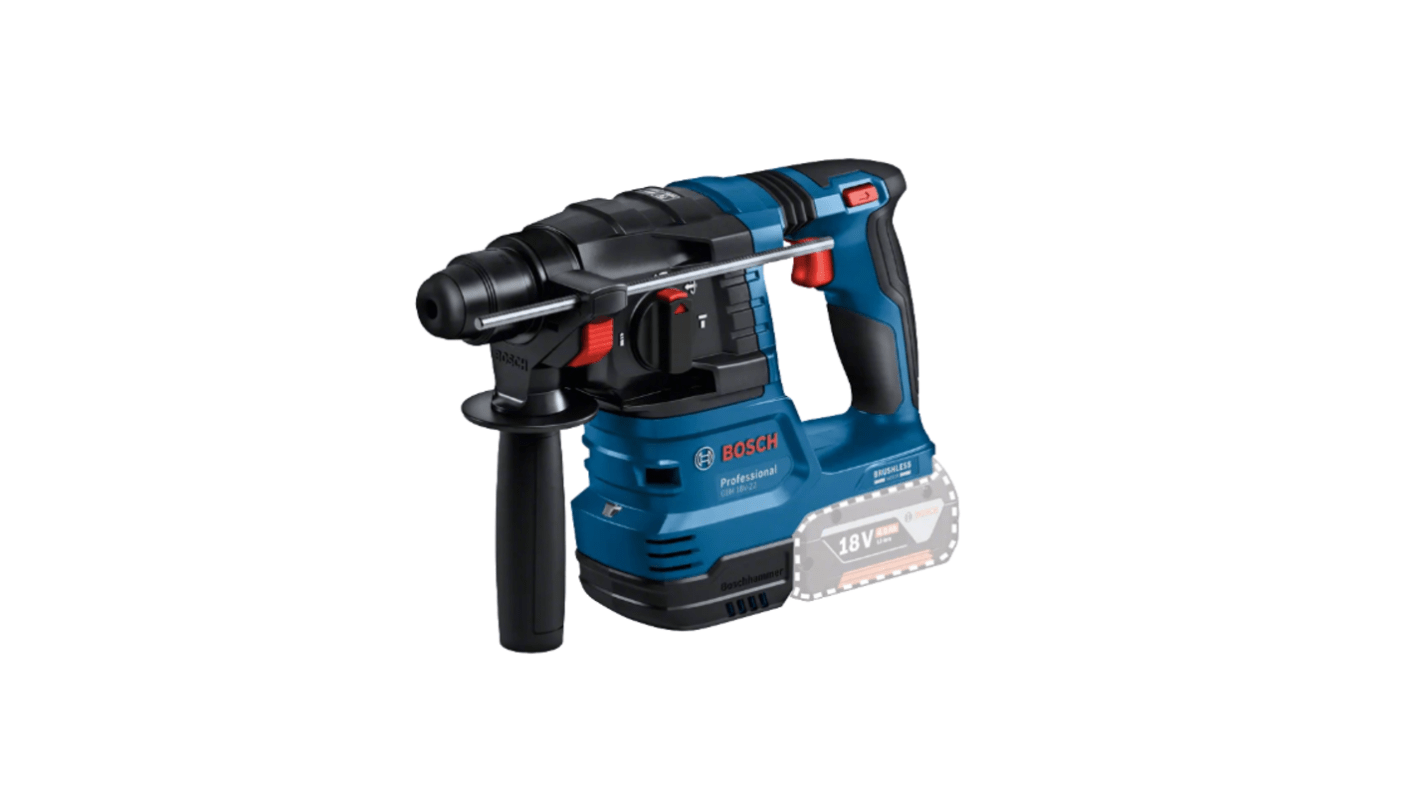 Bosch 无线锤纹 旋转锤钻, 18V, GBH 18V-22系列