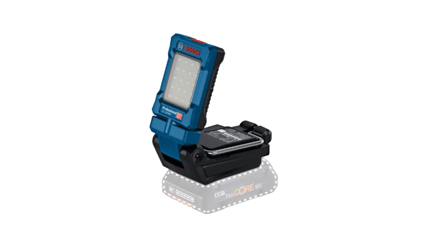 Bosch Rechargeable Work Light, Luminous, 18 V