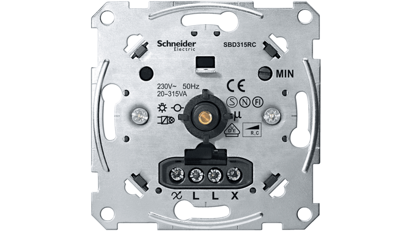 Schneider Electric Dimmer, 315W 230V 2-polig, 1 Auslass