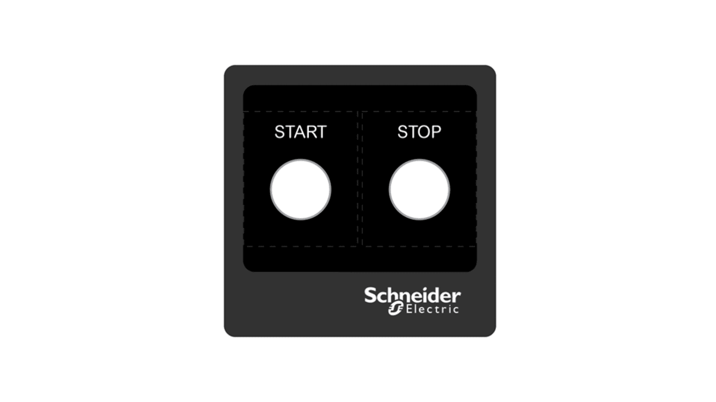 Schneider Electric Marking Accessory for Use with Pushbuttons, Start, Stop