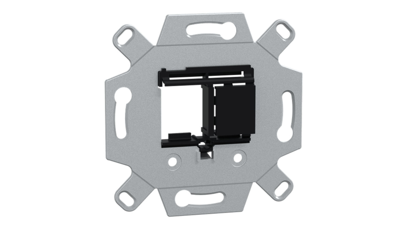 Schneider Electric Black 2 Gang Cover Plate