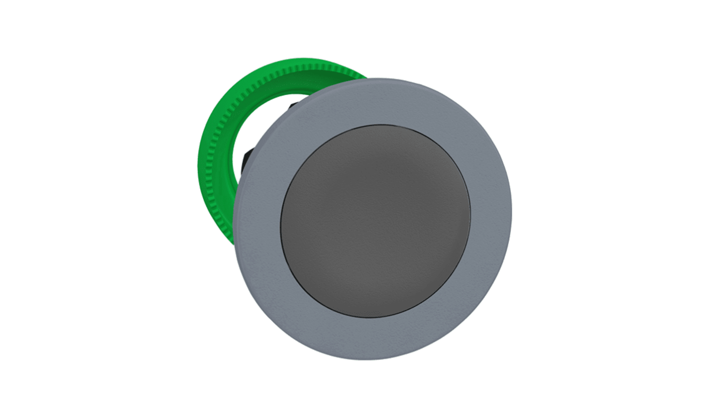 Schneider Electric ZB5F Series Grey Push Push Push Button Head, 30.5mm Cutout, IP66, IP67