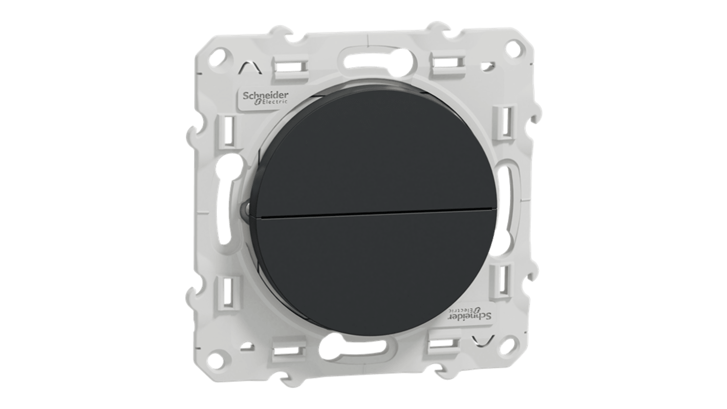 Schneider Electric S54 Series Push Button, Flush Mount, 250V, IP21D