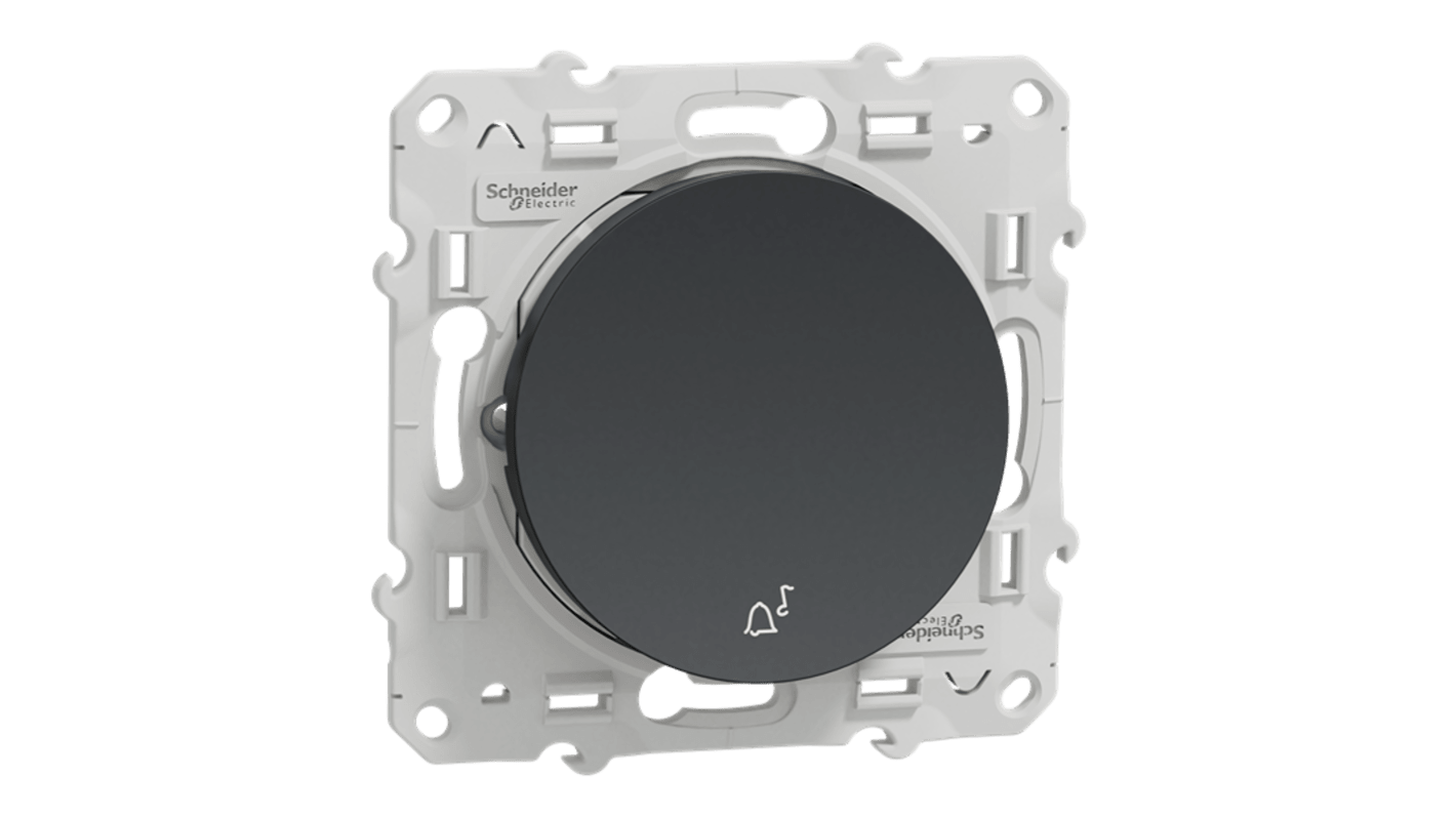 Schneider Electric S54 Series Push Button, Flush Mount, 250V, IP21D