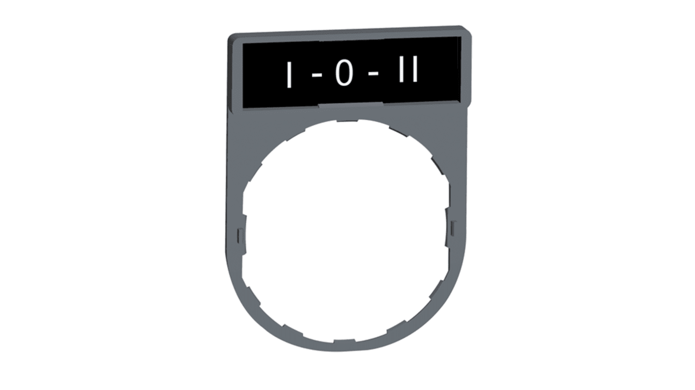 Schneider Electric Marking Accessory for Use with Pushbuttons, i-o-ii