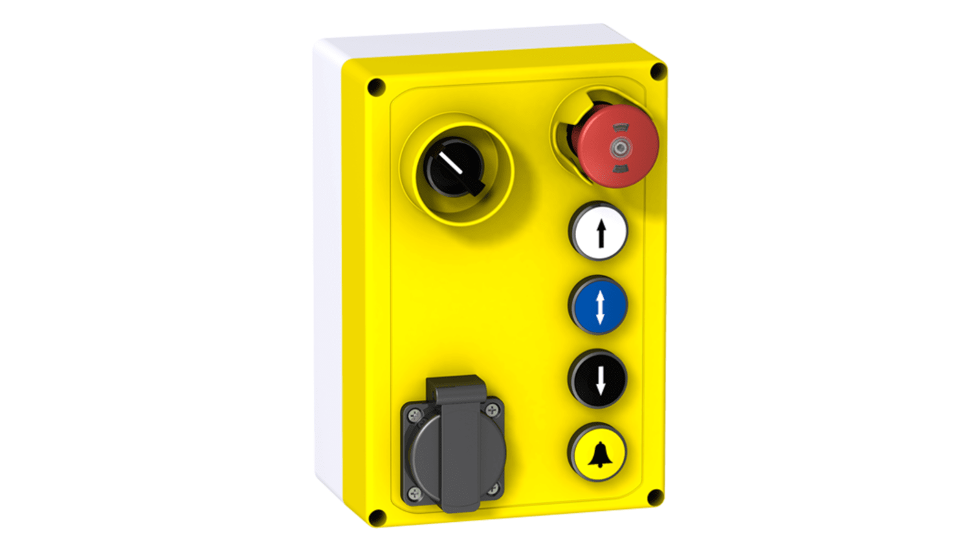 Schneider Electric XAL Control Station Enclosure - 7 Hole