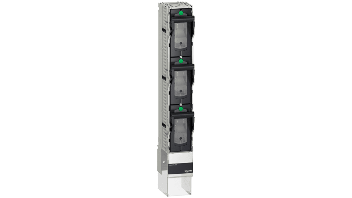 Schneider Electric Fuse Switch Disconnector, 3 Pole, 630A Max Current, 630A Fuse Current
