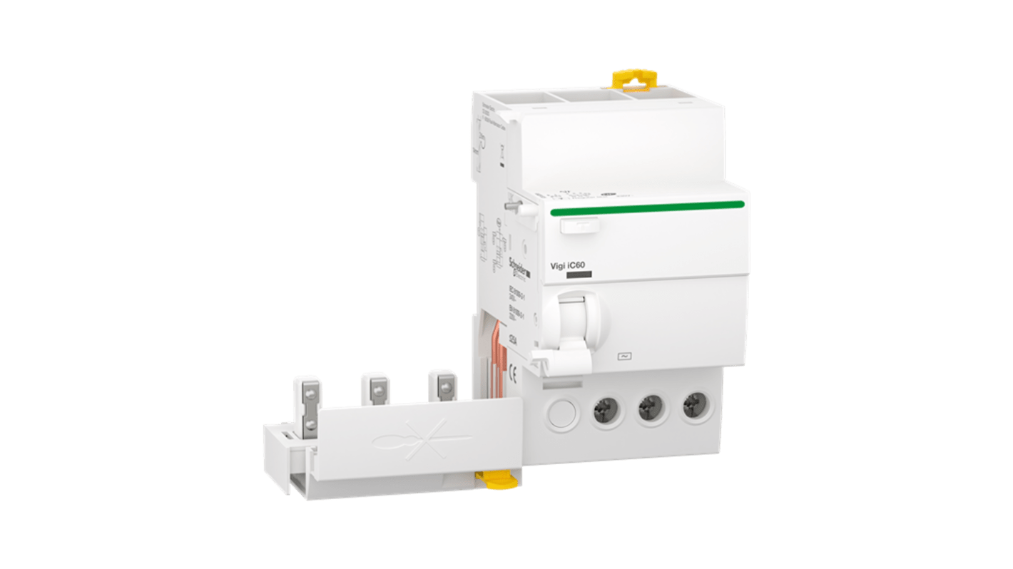 Schneider Electric Acti9 iC60 RCCB, 25A, 30mA, 230V